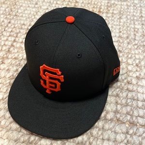 New era flat brim San Francisco Giants Hat 7 1/2